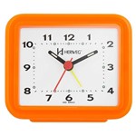 Ficha técnica e caractérísticas do produto Relógio Despertador Herweg Quartz Laranja Pantone 2612-270