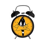 Ficha técnica e caractérísticas do produto Relógio Despertador Looney Tunes Daffy Duck Big Face em Metal - Urban - 17x11,8 Cm