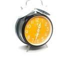 Ficha técnica e caractérísticas do produto Relógio Despertador Mecânico Estilo Retro Vintage Ref - 2383 - Lançamento - Laranja - Herweg