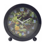 Ficha técnica e caractérísticas do produto Relógio Despertador Preto Tartarugas Ninja - 2144-nt1-n F1b