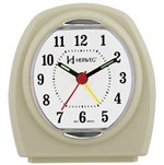 Ficha técnica e caractérísticas do produto Relógio Despertador Quartz Decorativo Marfim Herweg 2633-32