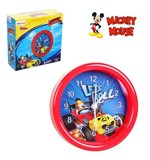 Relógio Despertador Redondo de Mesa Mickey Mouse Disney - Etihome