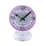 Ficha técnica e caractérísticas do produto Relógio Despertador Relógio de Tempo Forma Amor Controle Remoto USB lâmpada de luz noite 3D
