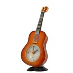 Relogio Despertador Violão Miniatura Rico Detalhes Frete Gts - Clock