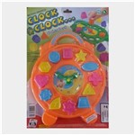 Ficha técnica e caractérísticas do produto Relógio Didático Clock Clock Pica Pau - Laranja