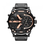 Relógio Diesel Mr. Daddy 2.0 Dz7312 Masculino Preto e Rose Original