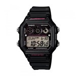 Ficha técnica e caractérísticas do produto Relógio Digital Casio Masculino Esportivo AE-1300WH-1A2VDF - Casio