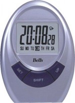 Ficha técnica e caractérísticas do produto Relógio Digital de Mesa com Despertador Cronômetro Data - Bells