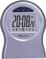 Ficha técnica e caractérísticas do produto Relógio Digital de Mesa Despertador Data Cronômetro Funções - Bells