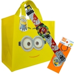 Relógio Digital De Pulso Minions Com Luz + Chaveiro + Bolsa