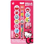 Ficha técnica e caractérísticas do produto Relógio Digital Discos Hello Kitty