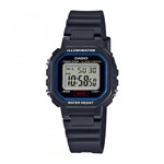 Ficha técnica e caractérísticas do produto Relógio Digital Feminino Casio LA-20WH-1CDF - Casio