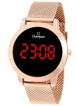 Ficha técnica e caractérísticas do produto Relógio Digital Feminino Champion CH40106Z Rosê Gold