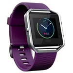 Ficha técnica e caractérísticas do produto Relógio Digital Fit Unissex da Fitbit (PRETO) - Calcula Calorias Gastas no Seu Treino - Roxo