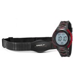 Relógio Digital Masculino Speed e Monitor Cardíaco Preto/Vermelho - Speedo