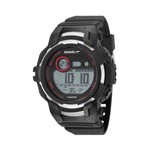 Relógio Digital Speedo Masculino a Prova D'água Preto/prata