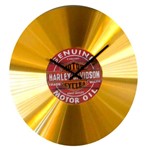 Relógio Disco de Ouro Harley Davidson - Versare Anos Dourados