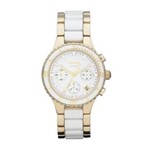 Relógio DKNY Feminino Dourado e Branco - GNY8503/Z