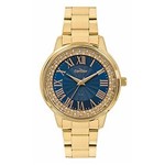 Relogio Dourado Feminino Condor Co2036kvf/4a