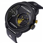 Ficha técnica e caractérísticas do produto Relógio Dual Amarelo Radar Quartz North Sport