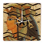 Ficha técnica e caractérísticas do produto Relógio Egípcio Quadrado (Quadrado 30 X 30 Cm)