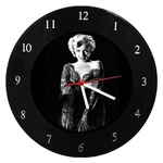 Ficha técnica e caractérísticas do produto Relógio Em Disco De Vinil - Marilyn Monroe - 03 - Mr. Rock