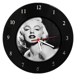 Ficha técnica e caractérísticas do produto Relógio Em Disco De Vinil - Marilyn Monroe - Mr. Rock 02