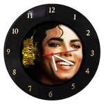 Ficha técnica e caractérísticas do produto Relógio Em Disco De Vinil - Michael Jackson - 2 - Mr. Rock
