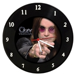 Ficha técnica e caractérísticas do produto Relógio Em Disco De Vinil - Ozzy Osbourne - 2 - Mr. Rock