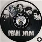 Ficha técnica e caractérísticas do produto Relógio em Disco de Vinil - Pearl Jam