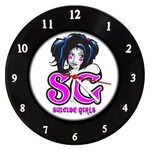 Ficha técnica e caractérísticas do produto Relógio Em Disco De Vinil - Suicide Girls - Mr. Rock