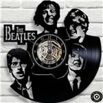 Ficha técnica e caractérísticas do produto Relógio em Disco de Vinil - The Beatles