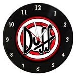 Ficha técnica e caractérísticas do produto Relógio Em Disco De Vinil - The Simpsons Duff - Mr. Rock