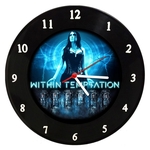Ficha técnica e caractérísticas do produto Relógio Em Disco De Vinil - Within Temptation - Mr. Rock