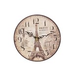 Ficha técnica e caractérísticas do produto Relógio em Mdf de Mesa Eiffel Tower