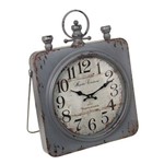 Ficha técnica e caractérísticas do produto Relógio em Metal Cinza