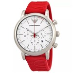 Ficha técnica e caractérísticas do produto Relógio EMPORIO ARMANI AR11021 (Masculino) Vermelho