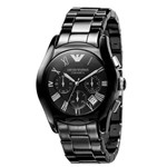 Relógio Emporio Armani Ar1400 Ceramica Preto Cronografo