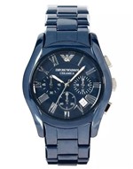 Relógio Emporio Armani Ar1469 Azul Marinho Cerâmica