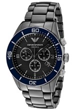 Relógio Masculino Emporio Armani AR11123 Couro 43mm