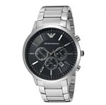 Relógio Emporio Armani AR2460 Aço Inoxidável Analógico 46mm - Empório Armani