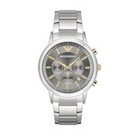 Relógio Empório Armani Masculino Renato Prata - Ar11047/1cn