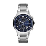 Relógio Empório Armani Masculino Renato Prata Ar11164/1kn