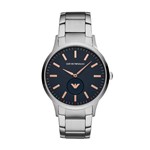 Relógio Empório Armani Masculino Renato Prata Ar11164/1kn