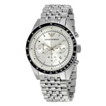 Relógio Emporio Armani Sportivo AR6073 Silver Stainless-Steel