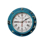 Ficha técnica e caractérísticas do produto Relógio Escotilha Decorativa - Náutica - New Gate Clock