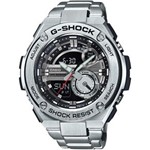 Ficha técnica e caractérísticas do produto Relógio Esportivo Casio G-Steel Masculino Gst210D-1A