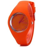 Relógio Esportivo Feminino com Pulseira de Silicone