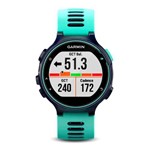 Ficha técnica e caractérísticas do produto Relógio Esportivo Garmin Forerunner 735xt Azul e Azul Marinho com Gps e Monitor Cardíaco