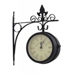 Ficha técnica e caractérísticas do produto Relógio Estação Colonial Clock Goodsbr 37x30x9cm